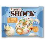 FitnesShock донат с ванильной начинкой, 70 гр
